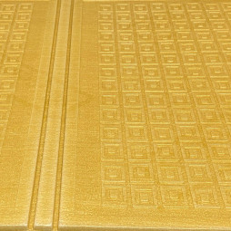 Összecsukható játszószőnyeg - GOLD 200x140cm – vastag, CASMATINO